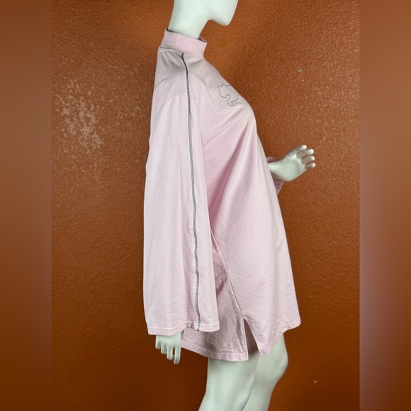 Puma Light Pink Long Sleeve Dress Size Medium - Picture 7 of 17